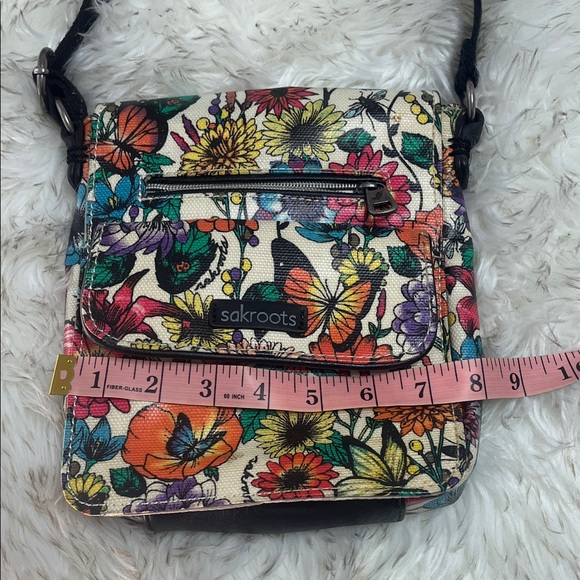Sakroots Multicolor Floral Crossbody Bag - Picture 14 of 15